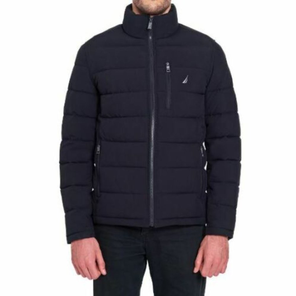 NEW Nautica Men’s Stretch Puffer Jacket NWT